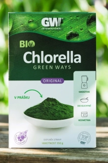Chlorella Green Ways 350g (v prášku)