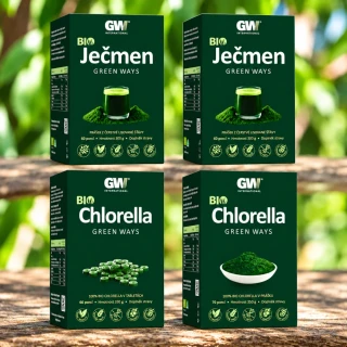 Green Ways 3+1 zdarma – 4 produkty dle výběru (900 Kč/ks)
