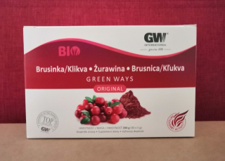 Brusinka Green Ways - 200 g (40 sáčků)
