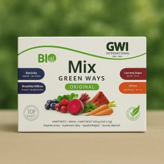 Mix Green Ways - řepa, mrkev, borůvka, brusinka - 200 g (40 sáčků)