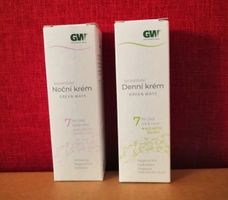Bioaktivní Denní a Noční krém Green Ways - 50 g + 50 g